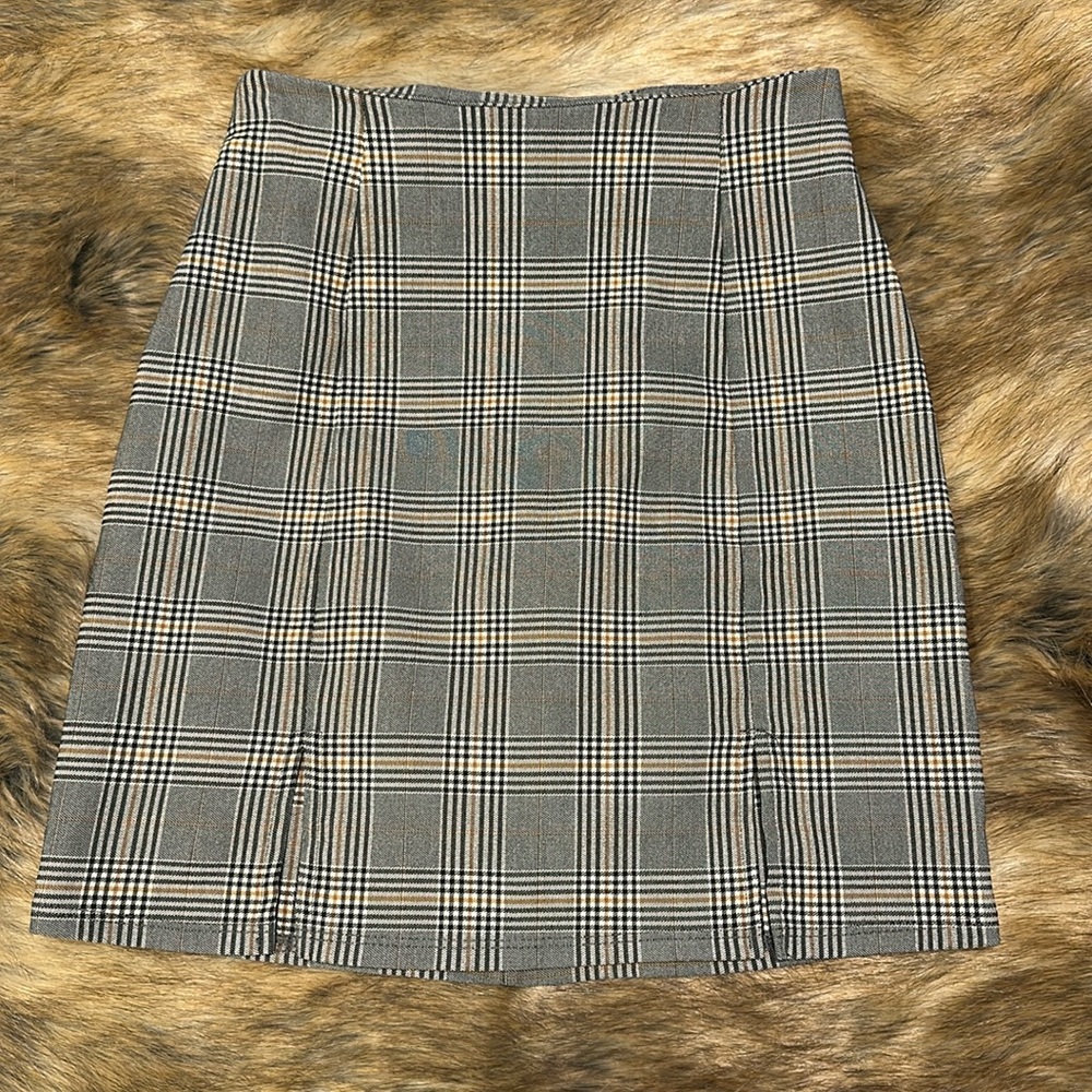 Plaid Skirt